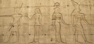 Nile cruise holidays - temple carvings at Edfu