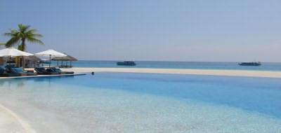 Beautiful beaches in the Maldives