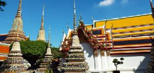 Holidays to Bangkok with Escape Worldwide - Temple guardians at the Grand Palace, Bangkok