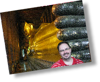 Darren at Wat Po, Bangkok