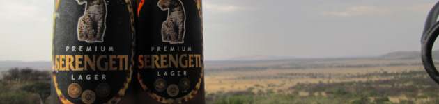 Enjoy a Serengeti Beer at the Sopa Lodge on the Serengeti