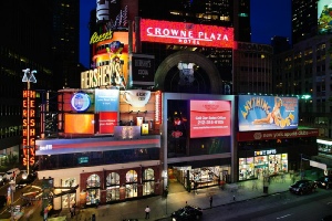 Holidays to the Crowne Plaza Times Square, New York