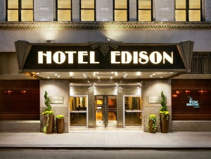 Holidays to the Edison Hotel, New York