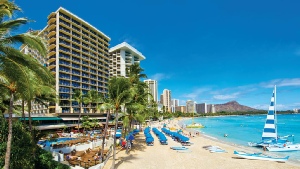 Outrigger Reef Waikiki Newly Refurbished Beachfront Escape, Hawaii, USA