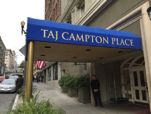Holidays to the Taj Campton Place, San Francisco