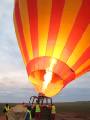 Hot air balloon in Kenya
