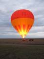 Hot air balloon in Kenya