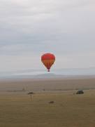 Hot air balloon in Kenya