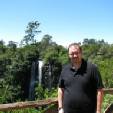 Darren at the Thompson Falls in the Central Highlands